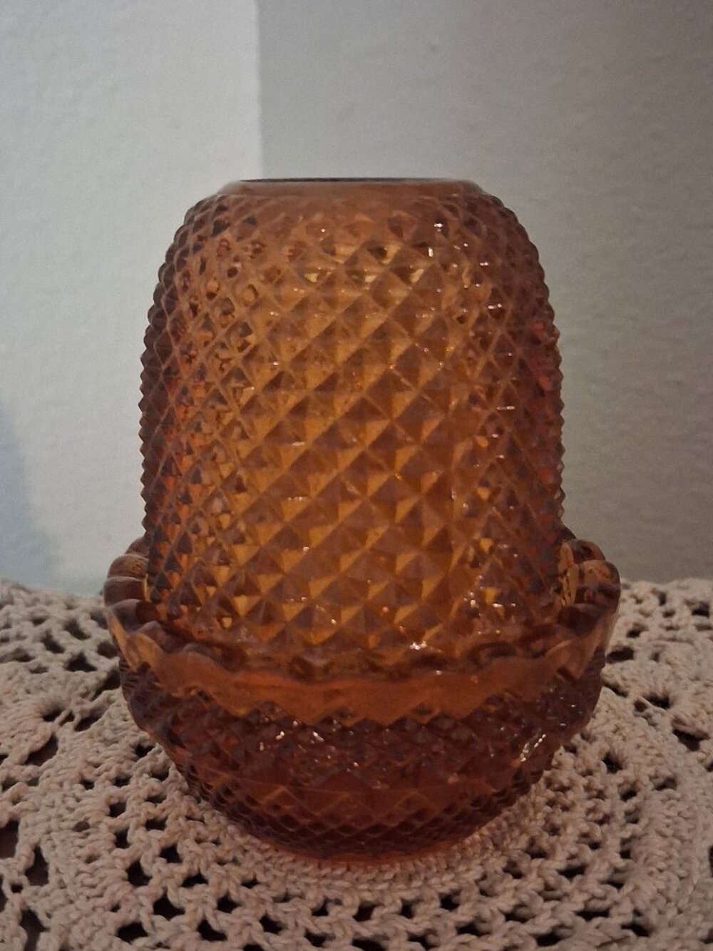 Mosser Amber Glimmer Courting Fairy Lamp